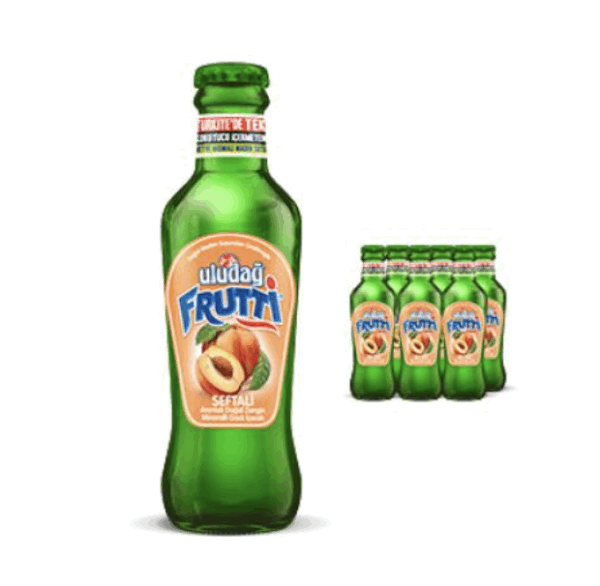 Uludağ Flavored Mineral Water Peach 200 ml