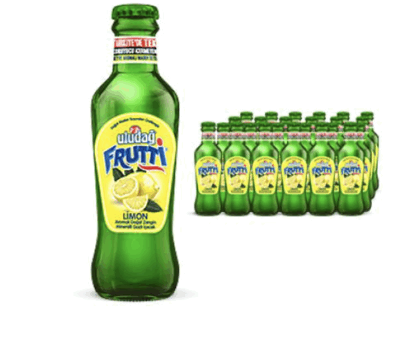 Uludağ Flavored Mineral Water Lemon 200 ml
