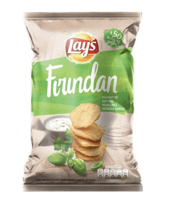 Lays From The Oven Yoghurt&Seassonal Greens 95 gr