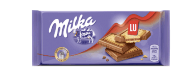 Milka Tablet Chocolate Lu 87 gr