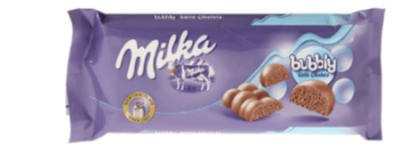 Milka Bubbly Tablet Chocolate Milk 80 gr