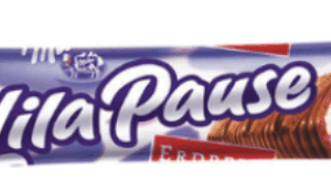 Milka Wafer Lilac Pause Bar Strawberry 34 gr