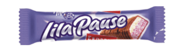 Milka Wafer Lilac Pause Bar Strawberry 34 gr