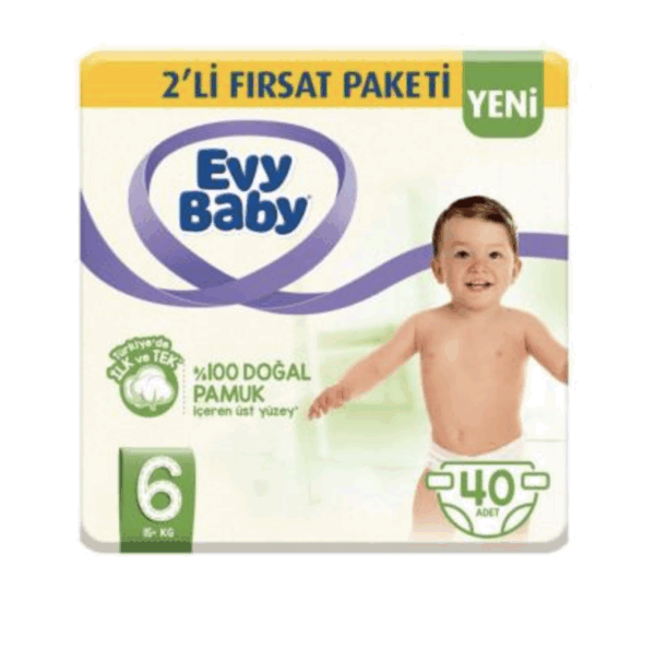 Evy Baby Jumbo Packet No 6 40 pc
