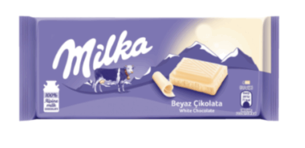 Milka Chocolate Milky White 80 gr