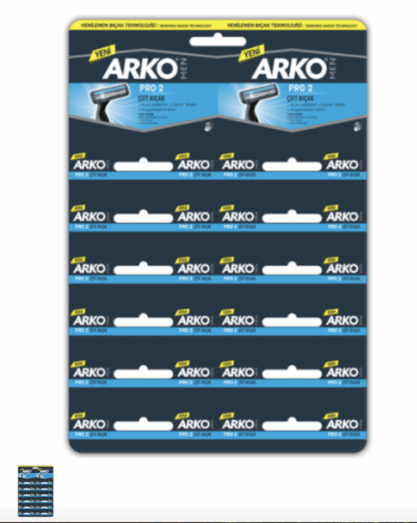 Arko Men Razor T2 Pro 24 pcs
