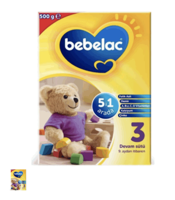 Bebelac Baby Food No 3 500 gr