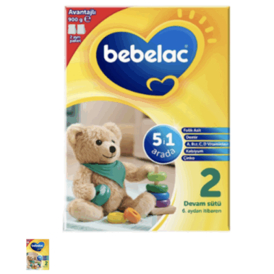 Bebelac Baby Food No 2 900 gr