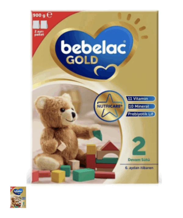 Bebelac Gold Baby Food No 2 900 gr