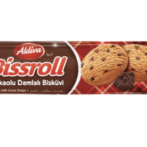 Aldiva Bissroll Chocolate Drop Biscuit 56 gr