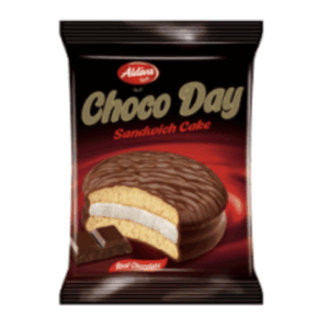 Aldiva Chocoday Milk Chocolate Coated Marshmallow Cake 23 gr
