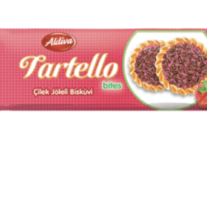 Aldiva Tartello Strawberry Jelly Biscuit 40 Gr