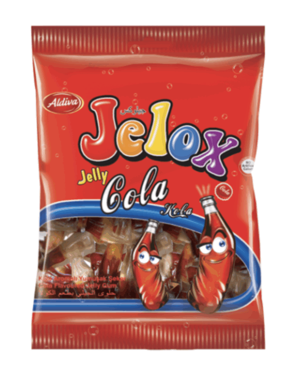 Aldiva Jelox Cola Flavored Soft Jelly 20 gr