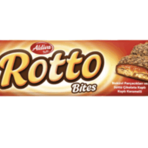 Aldiva Rotto Biscuit Sprinkled Milk Chocolate Coated Caramel Biscuit 63 gr