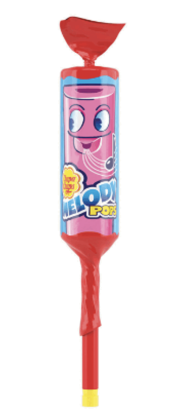 Chupa Chups Melody Pops Strawberry Candy 15 gr