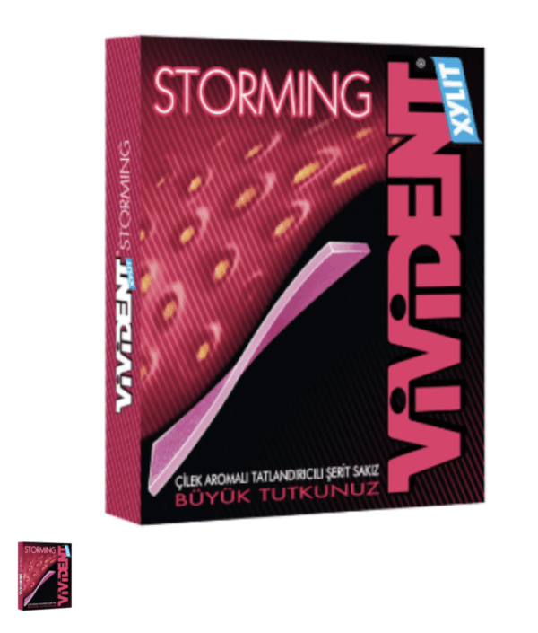 Vivident Storming Strawberry Gum 33 gr
