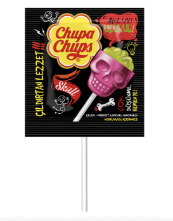 Chupa Chups 3D Skull Candy 15 gr