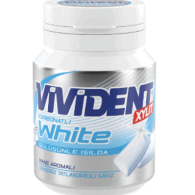 Vivident White Mint Gum 67 gr