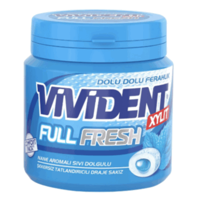 Vivident Full Fresh Mint Gum 90 gr