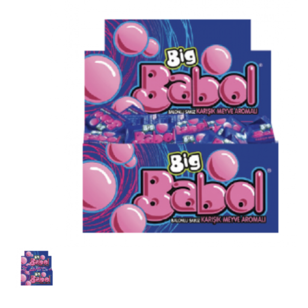 Big Babol Mono Tutti Frutti Gum 4.2 gr