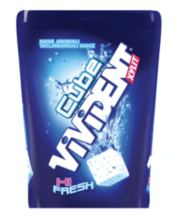 Vivident Cube Mint Gum 86 gr