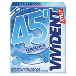 Vivident 45 Minutes Mint Gum 33 gr