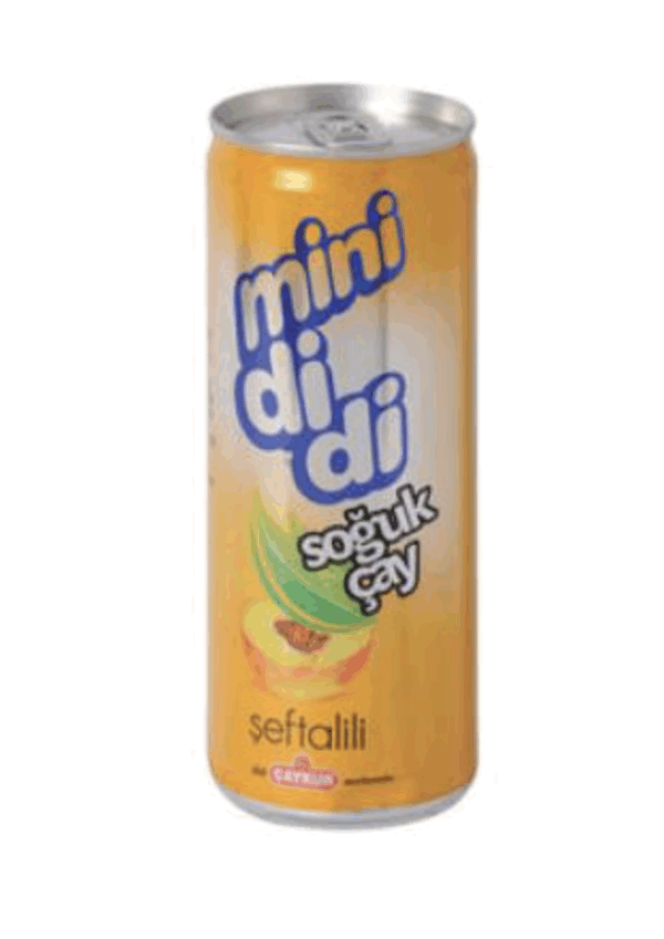 Çaykur Didi Ice Tea Peach Flavored (Can) 250 ml