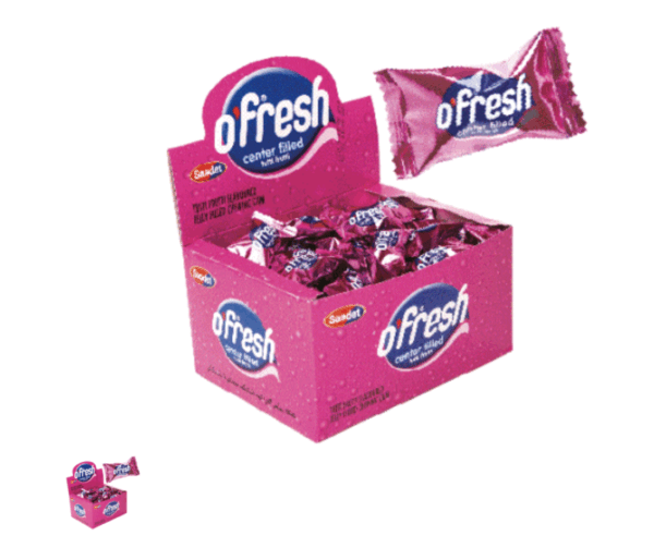 Saadet O Fresh Mixed Fruit 5 Gr 200 Pcs