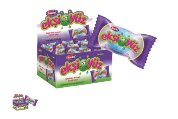 Saadet Ekşiyüz Blackberry Flavoured Bubble Gum 4.2 gr