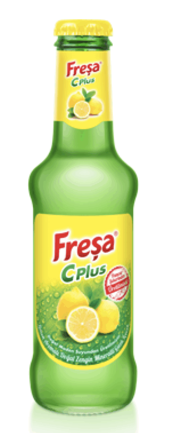 Freşa C Plus Lemon Flavored Natural Mineral Rich Carbonated Drink 200 ml