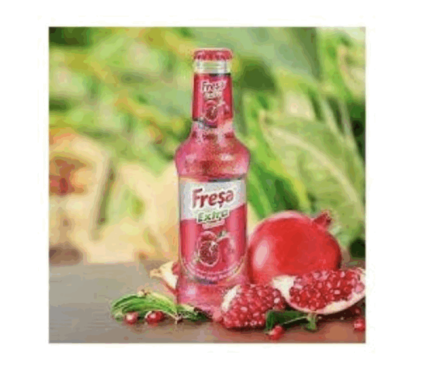 Freşa Extra Pomegranate Flavored Natural Mineral Rich Carbonated Drink 200 ml