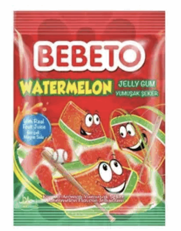 Kervan Gıda Bebeto Watermelon 80 gr