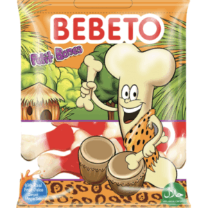Kervan Gıda Bebeto Jelly Candy Petit Bones 20 grX12