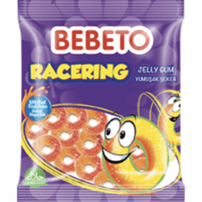 Kervan Bebeto Peach Rings 25 Gr