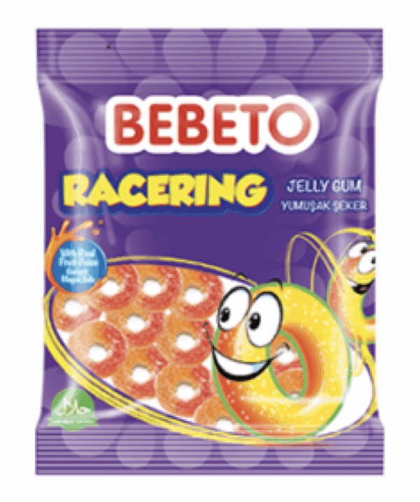 Kervan Bebeto Peach Rings 25 Gr