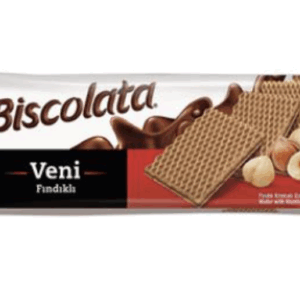 Şölen Biscolata Veni Hazelnut Cream Wafer 50 gr