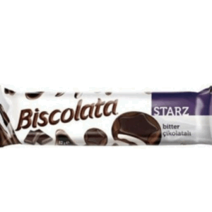 Şölen Biscolata Starz Bitter Coated Biscuit With Milk Cream 82 gr