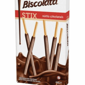 Şölen Biscolata Stix Milk Chocolate Coated Stick Biscuit 40 gr
