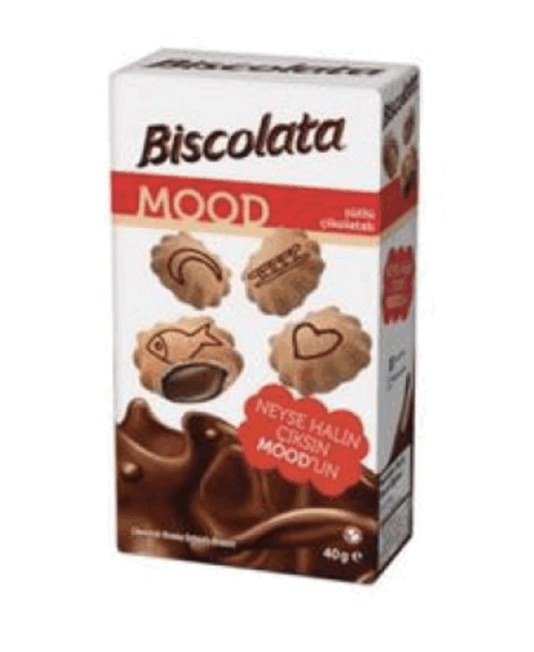Şölen Biscolata Mood Chocolate Cream Filled Biscuit 40 gr