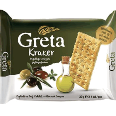 Şölen Greta Oliveand Mountain Thyme Crackers 30x4gr