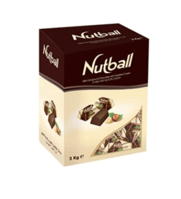Şölen Nutball Milky Compound Chocolate With Hazelnut Cream 3 kg