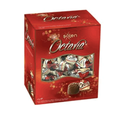 Şölen Octavia Milk Chocolate with Puffed Rice Filled with Milk Cream 2 kg