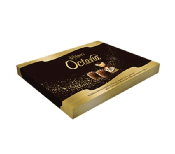 Şölen Octavia Milk Chocolate with Hazelnut Cream Filled with Crispy Rice 400 gr