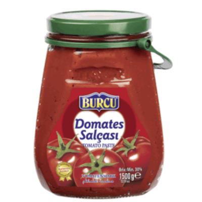 Burcu Paste Tomato Glass Jar 1500 gr