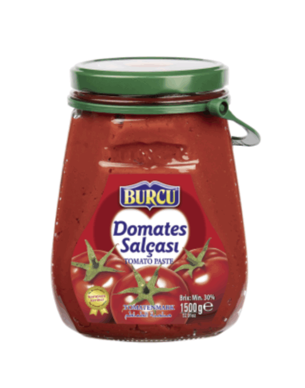 Burcu Paste Tomato Glass Jar 1500 gr