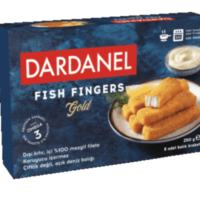 Dardanel Fish Fingers Gold (Haddock Fillet) 250 gr
