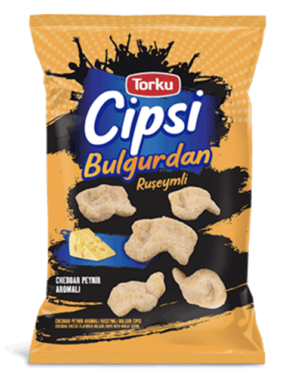Torku Chips Bulgur with Cheddar Cheese Flavored 75 gr