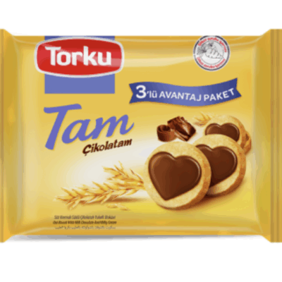 Torku Oatmeal-Chocolate Biscuit Cream 3X83 gr