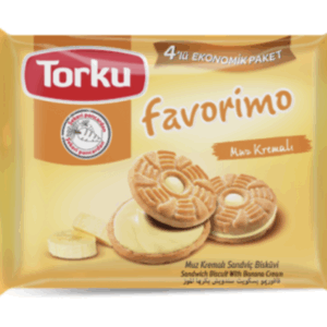 Torku Favorimo Banana Cream Biscuit 4X61 gr
