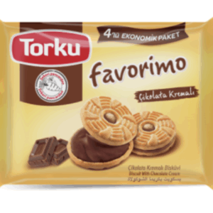 Torku Favorimo Chocolate Cream Biscuit 4X61 gr